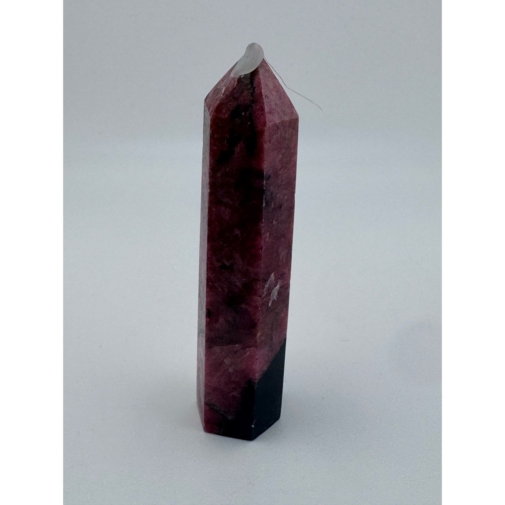 Rhodonite Crystal Tower Point 4.39 Inch
